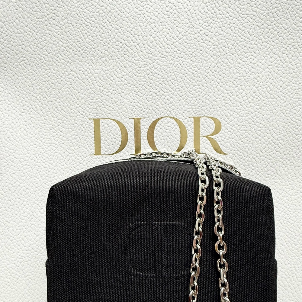 Dior Black and White Chain Bag